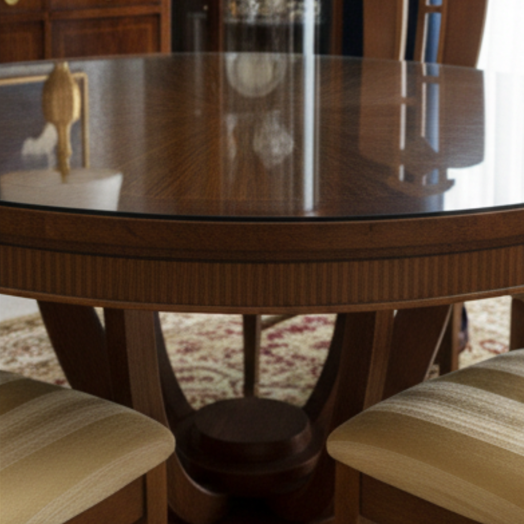 The BELVOIR Round Pedestal Dining Concept
