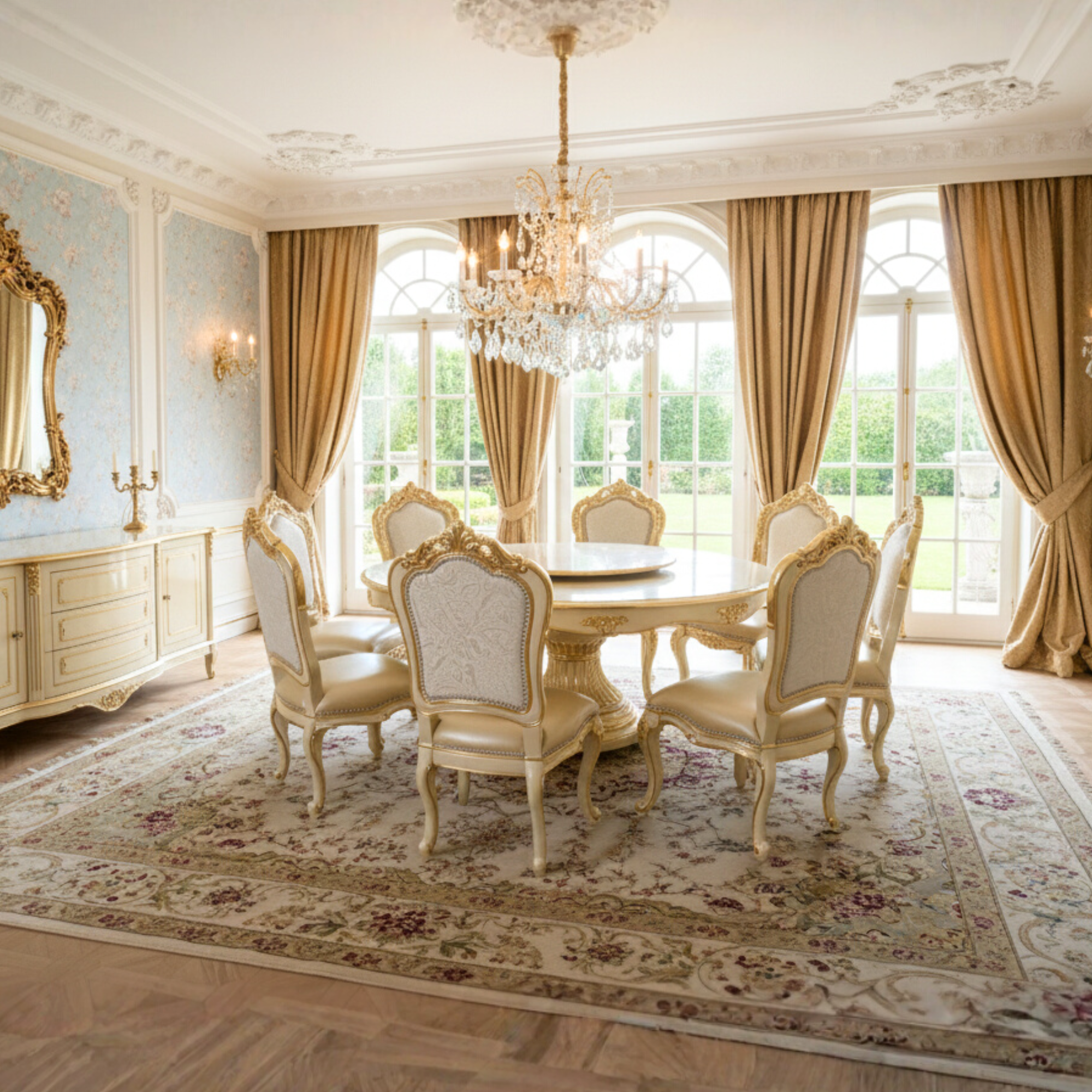 The ELLIANA Round Dining Set