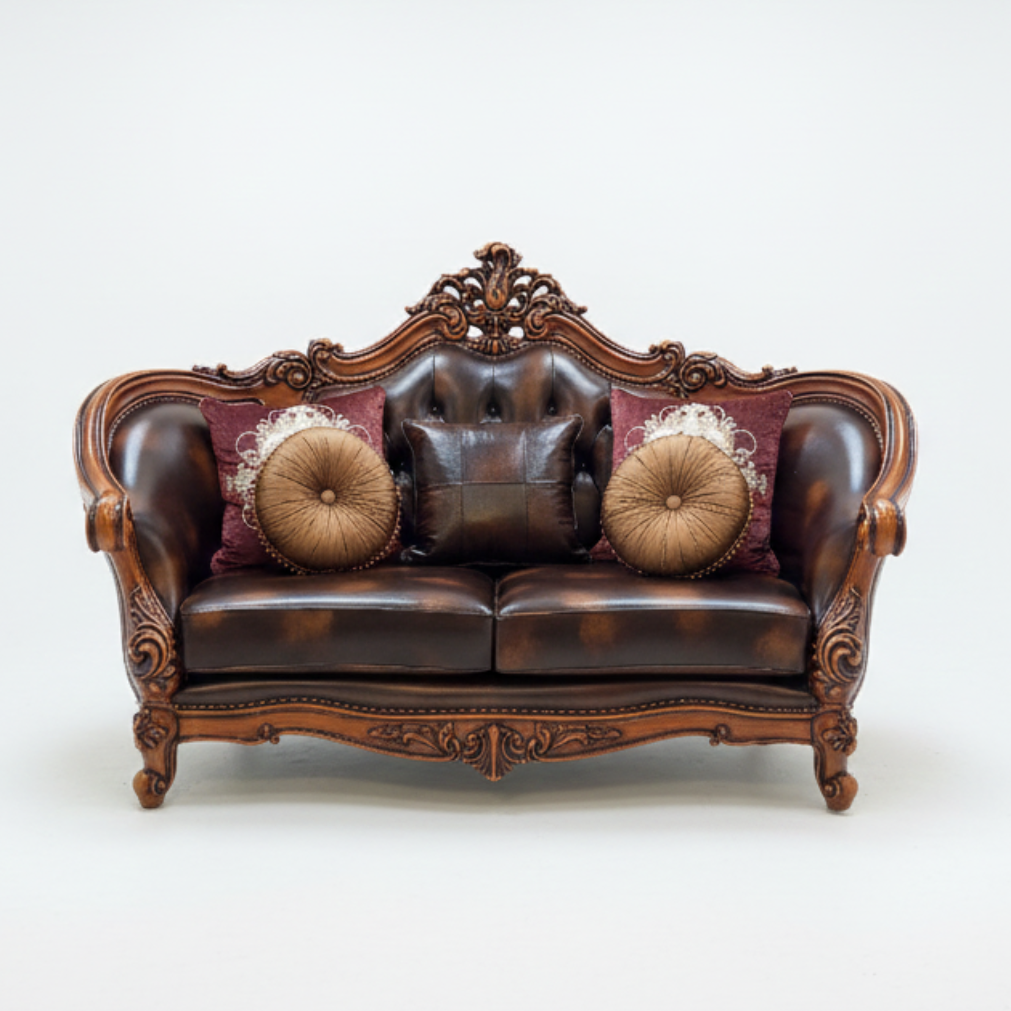The IMPERIAL Leather Sofa Set
