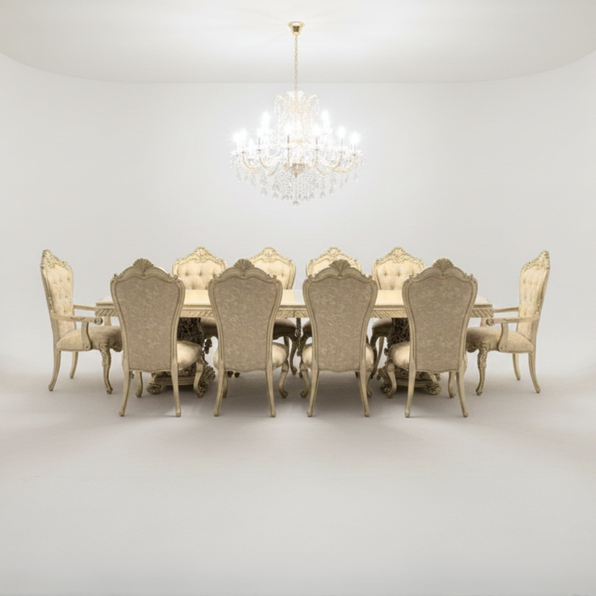 The BAROCCI 8 to 10 Seater Dining Set
