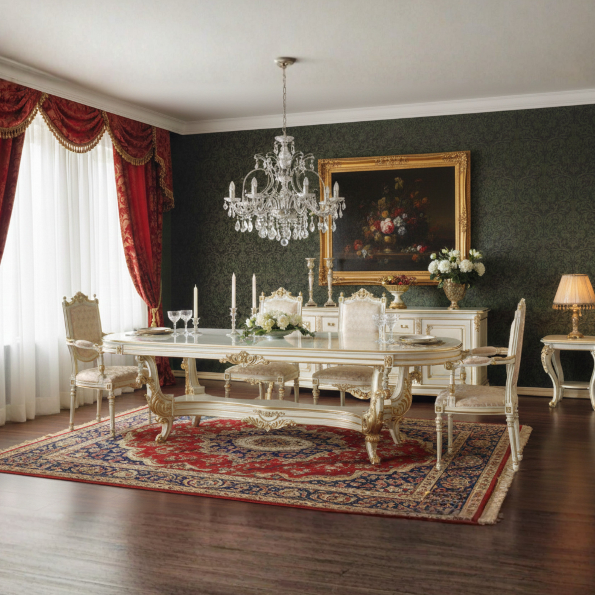 The RAFFINATO Italian Dining Set by Fratelli Origgi