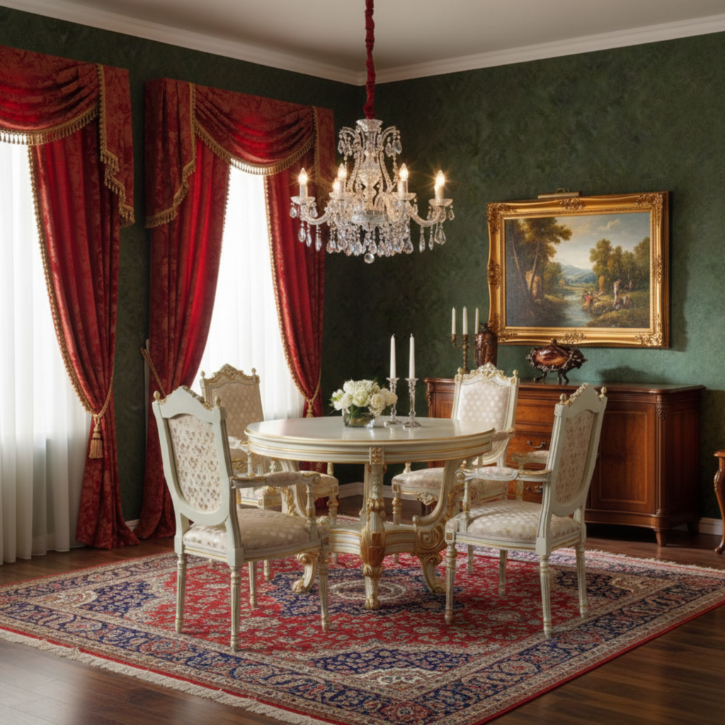 The RAFFINATO Italian Dining Set by Fratelli Origgi