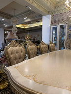 The BAROCCI 8 to 10 Seater Dining Set