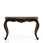 ALESSIA Marble Console Table with Mirror
