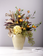 "Sophia" Floral Arrangement in Cream Vase