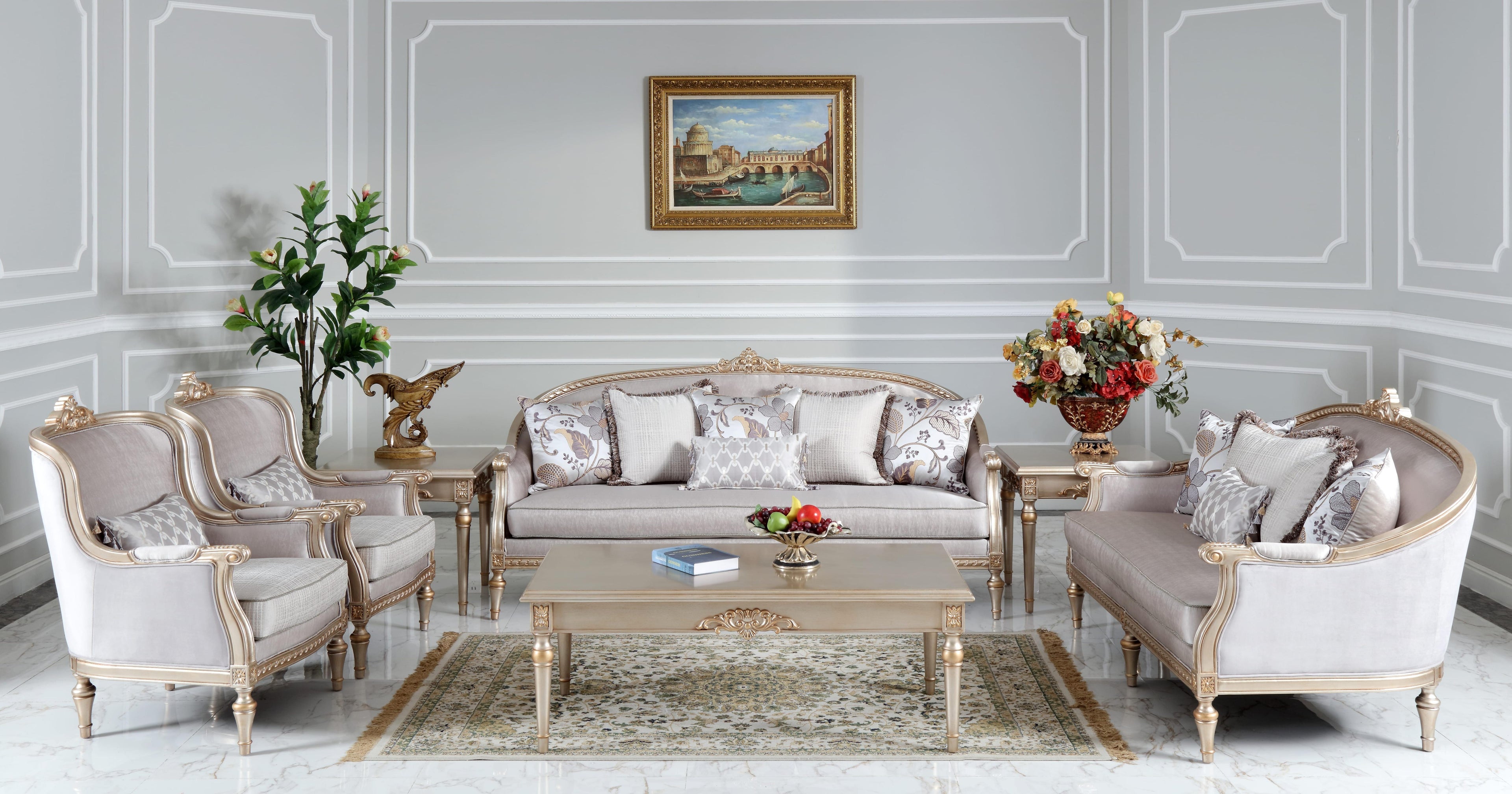 Angelico 1+1+2+3 Seater Sofa Set by Emperor Palace™