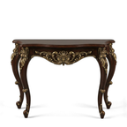 CORSINI Marble Console Table with Mirror