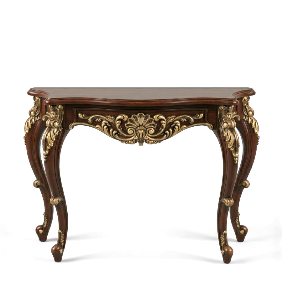 CORSINI Marble Console Table with Mirror