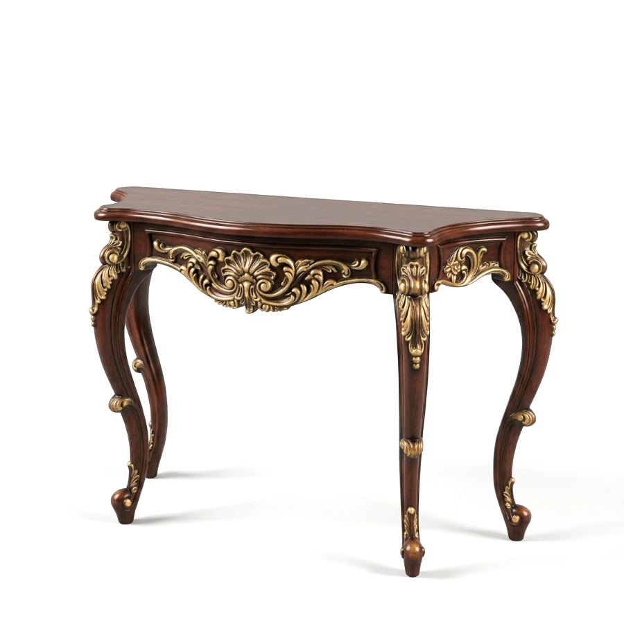 CORSINI Marble Console Table with Mirror