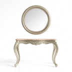 ELENA Marble Console Table with Mirror
