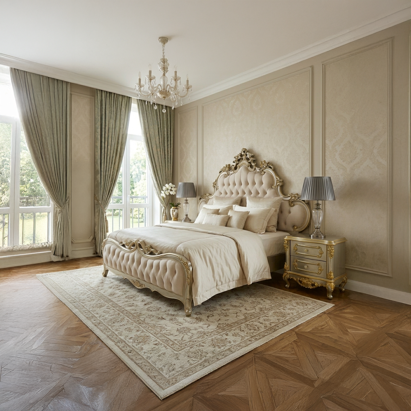 The ESTELLE King-sized Bed Set