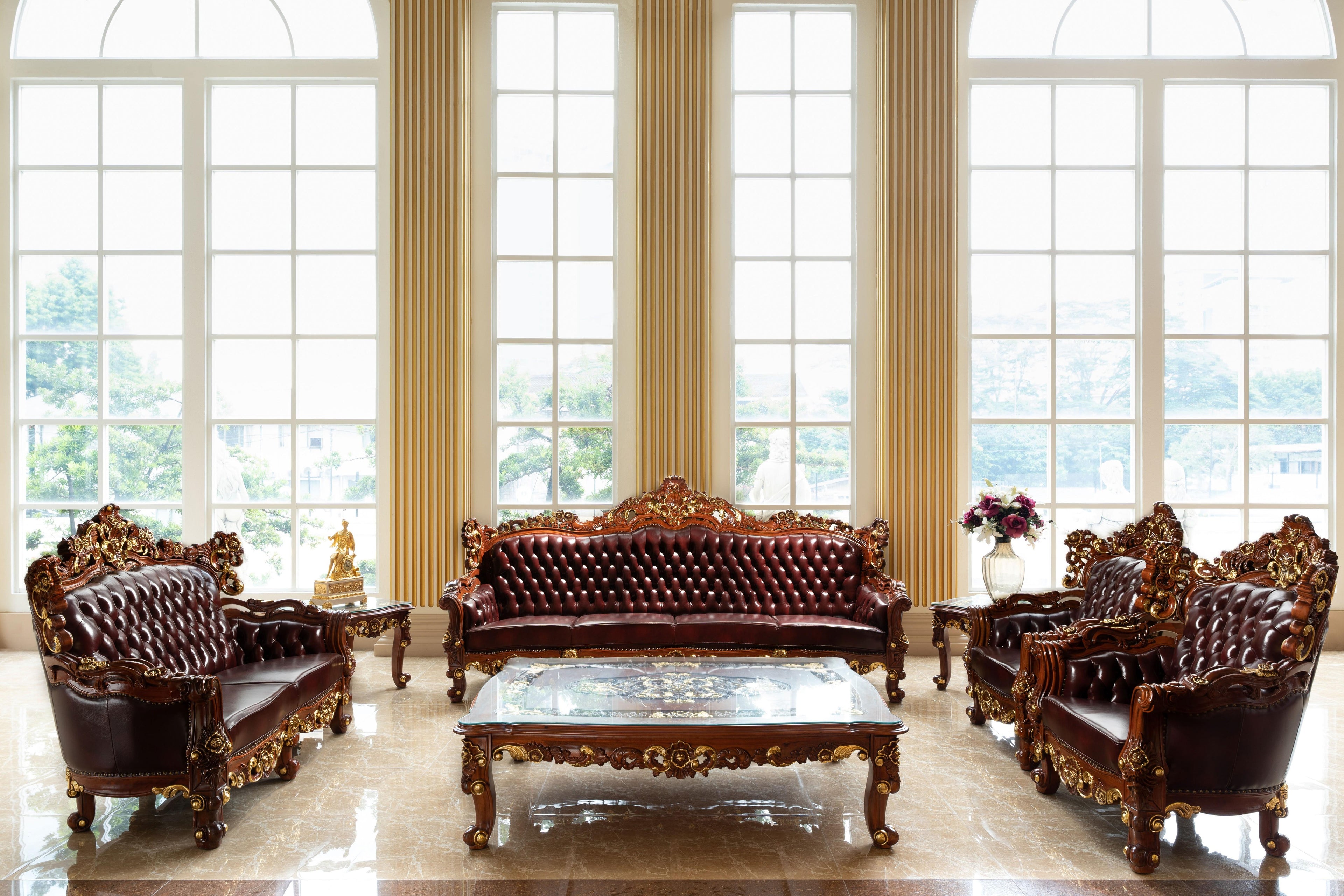 Grand Palazzo 1+2+2+4 Seater Sofa Set by Emperor Palace™