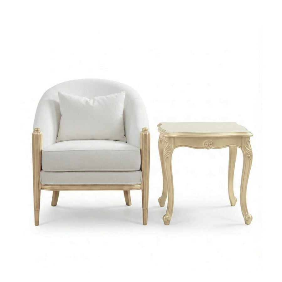 GRAZIA Armchair + Side Table
