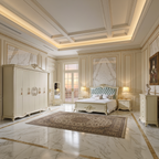 The ISABELLA King-sized Bed + 2 Side Tables