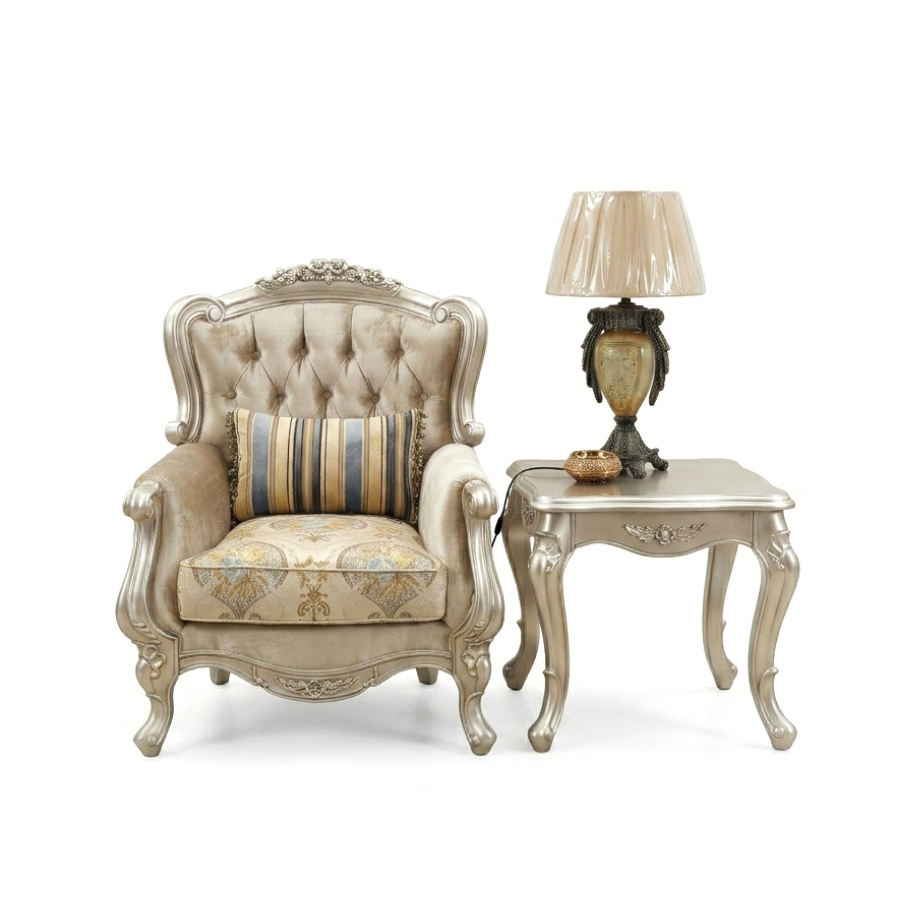 LORENCIA Armchair + Side Table