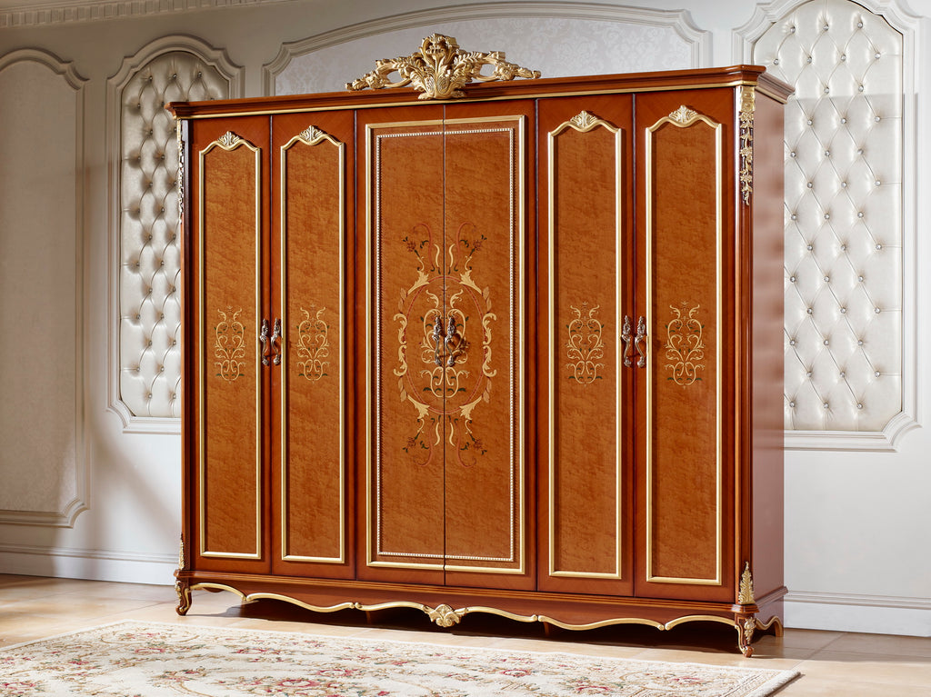 The ISADORA King-sized Bed + 2 Side Tables