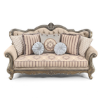 The MYRCELLA Victorian Living Room Concept with Marble Tabletop