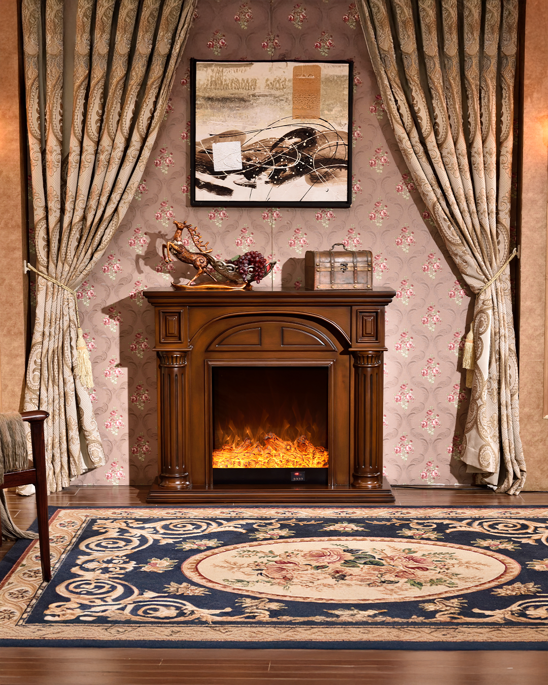 REGINALD English-style Fireplace