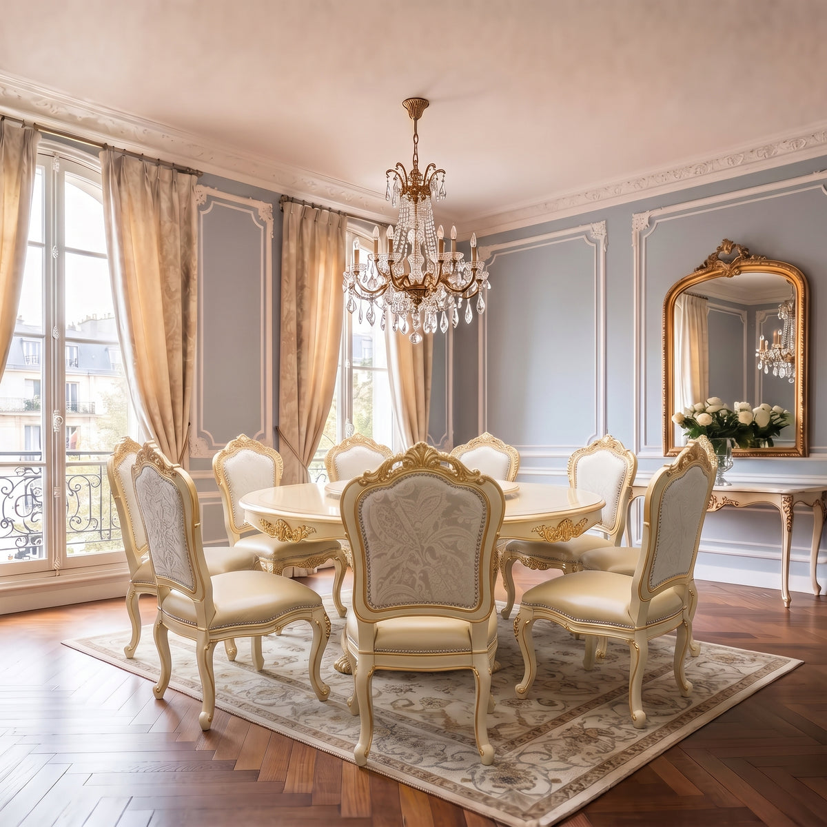 The ELLIANA Round Dining Set