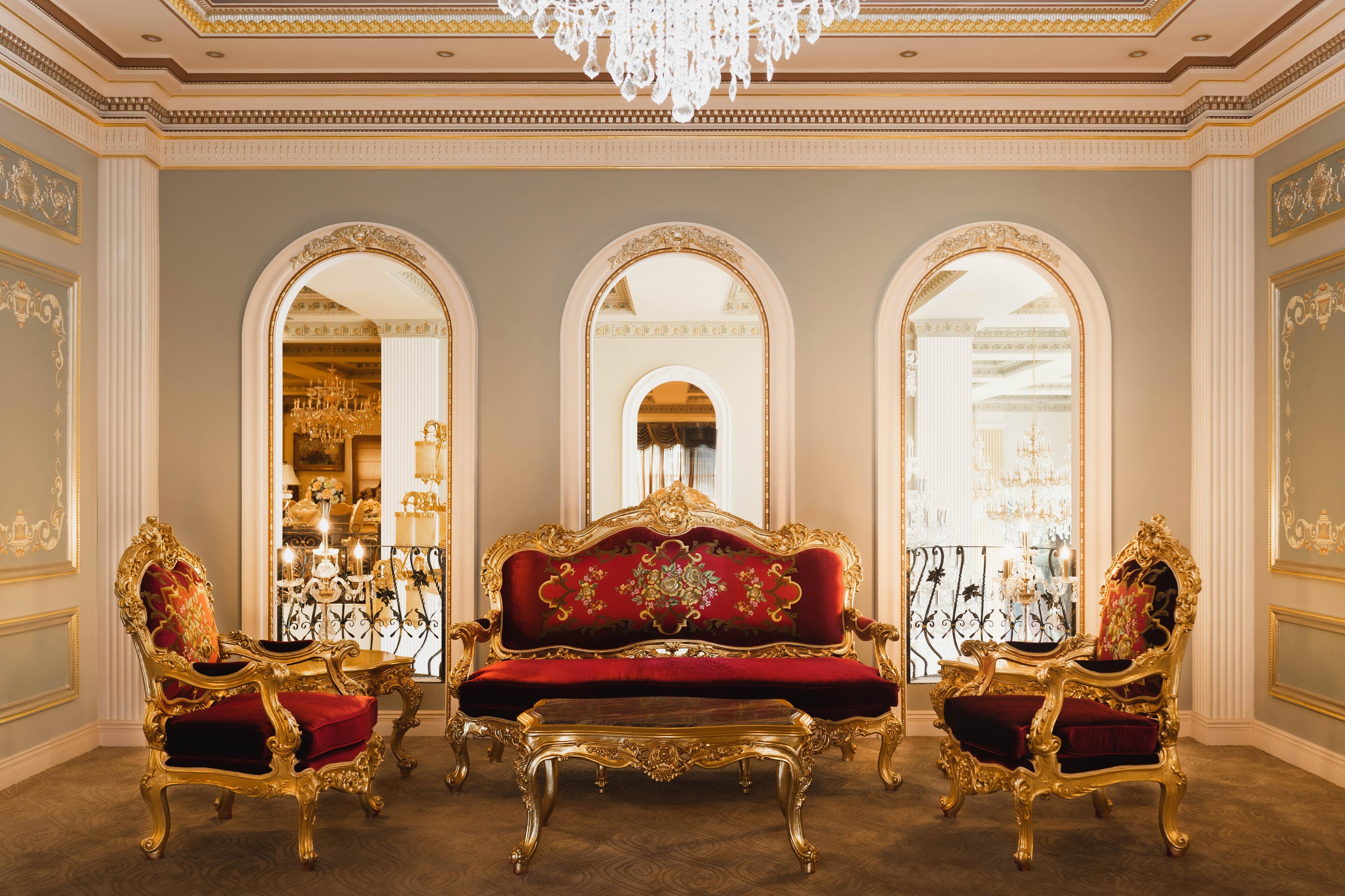 The Royal Classic 1+1+4 Seater Sofa Set by Emperor Palace™