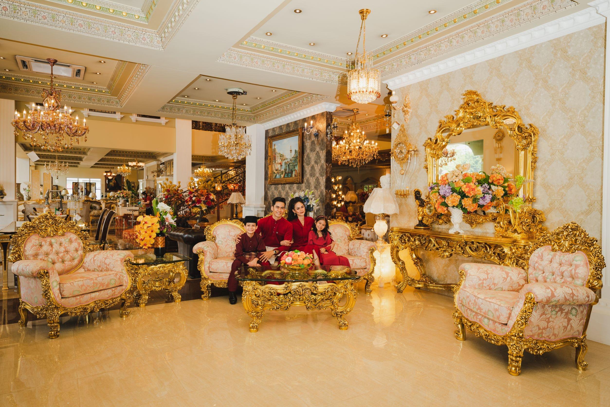 The Venittian 1+1+1+1+3 Seater Sofa Set by Emperor Palace™