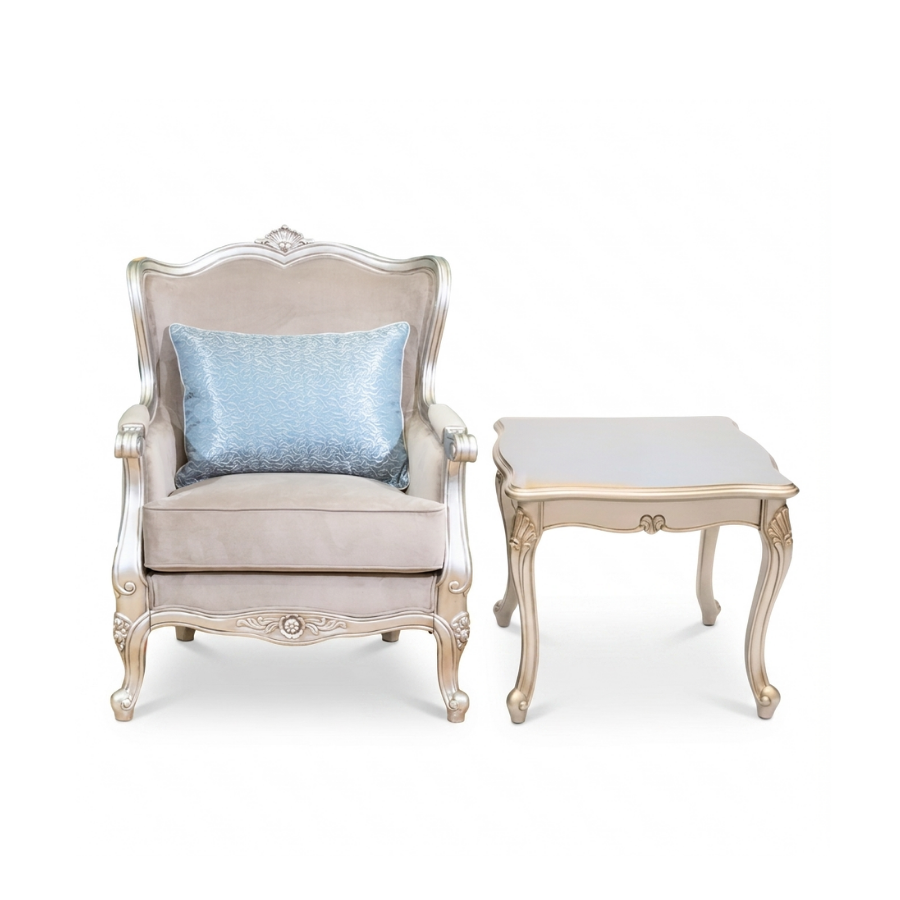 ARABELLA Armchair + Side Table