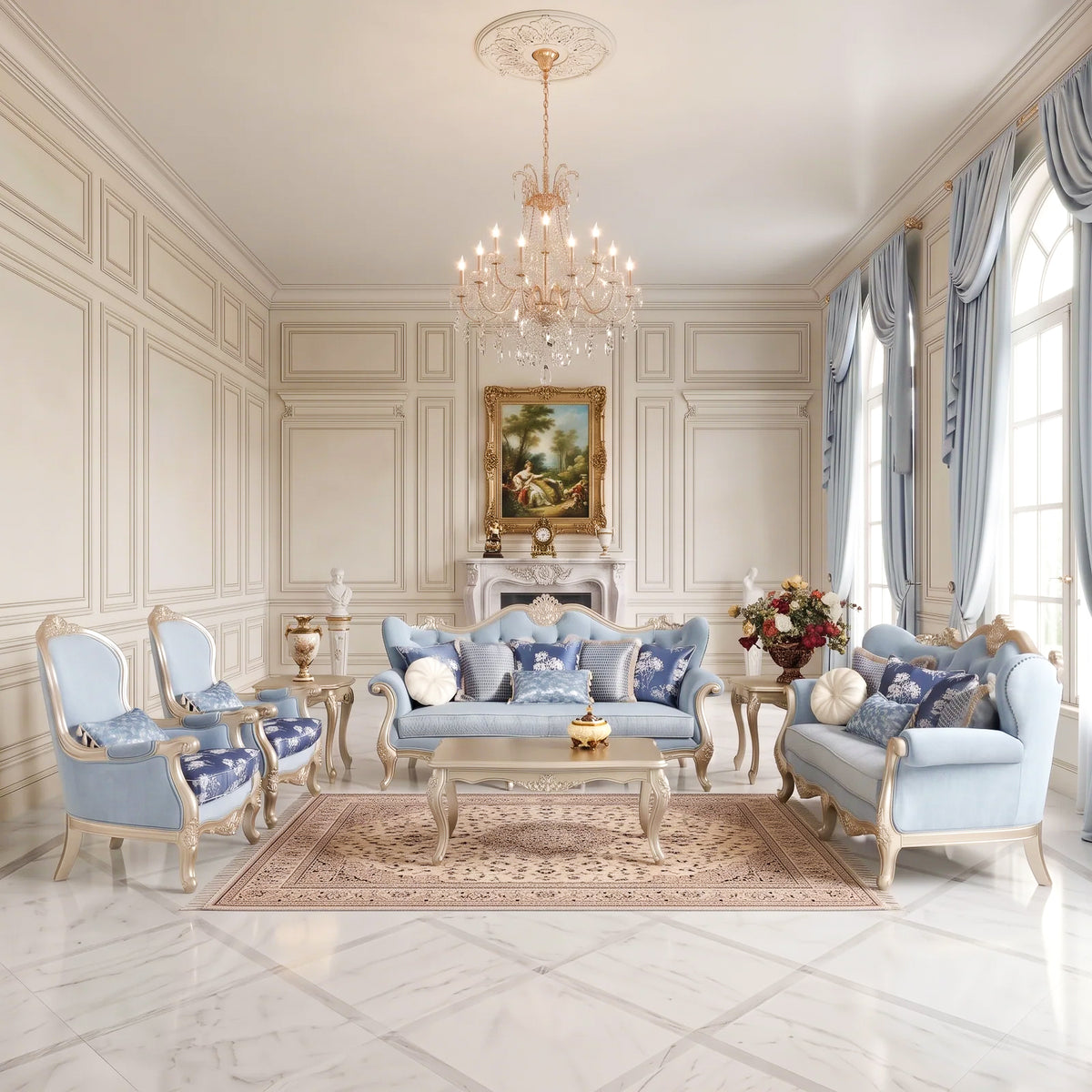 The CARLETTI 1+2+3 Seater Sofa