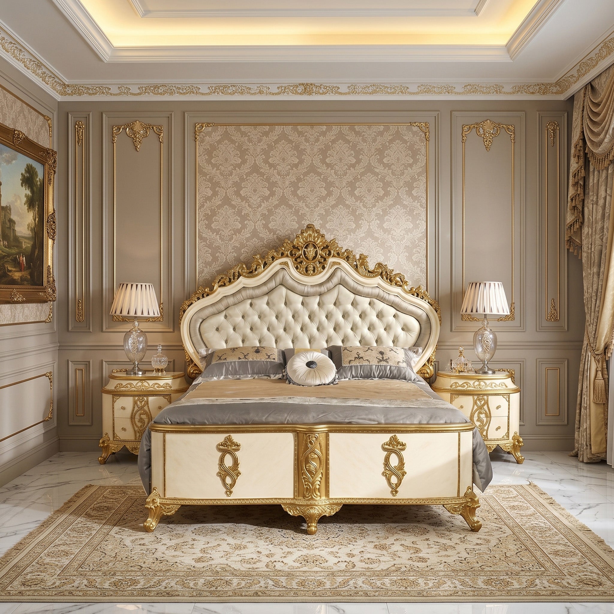 The CASTILLO King-sized Bedroom Set