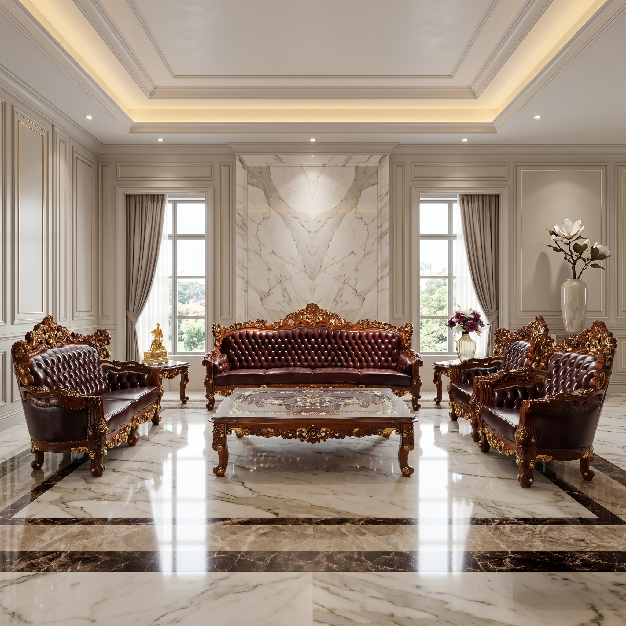 Grand Palazzo 1+2+2+4 Seater Sofa Set