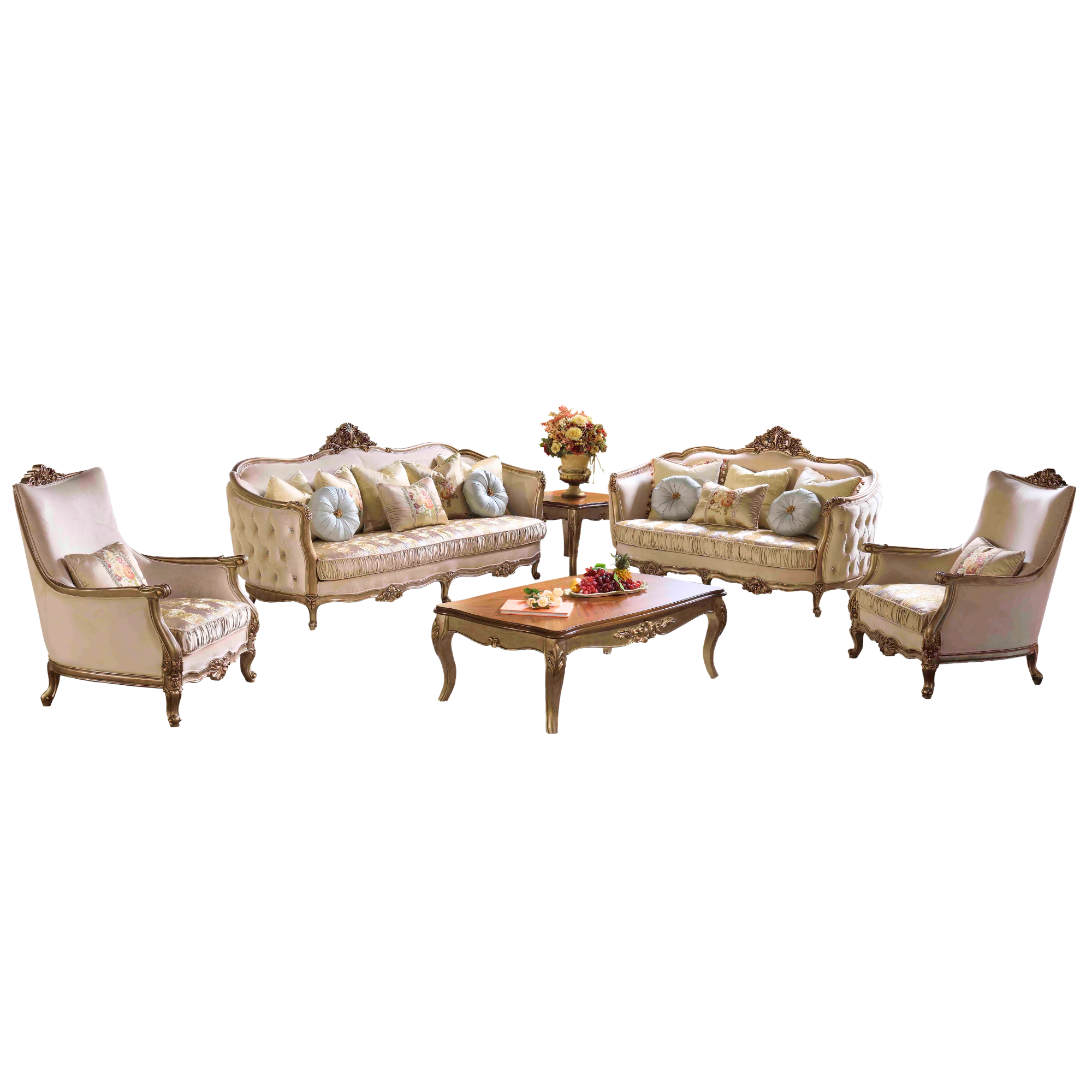The LOUISE 1+1+2+3 Seater Sofa Set