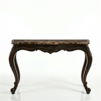 ALESSIA Marble Console Table with Mirror