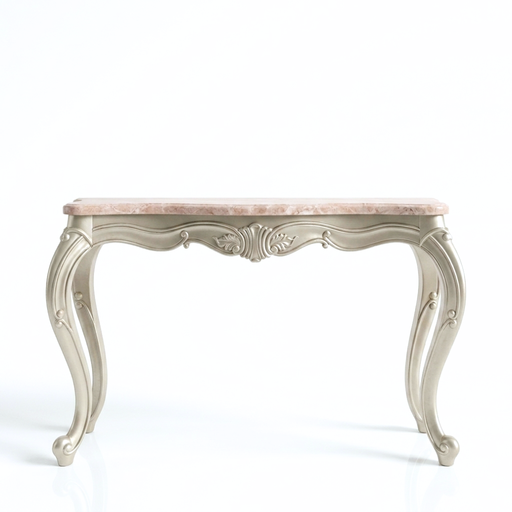 ELENA Marble Console Table with Mirror