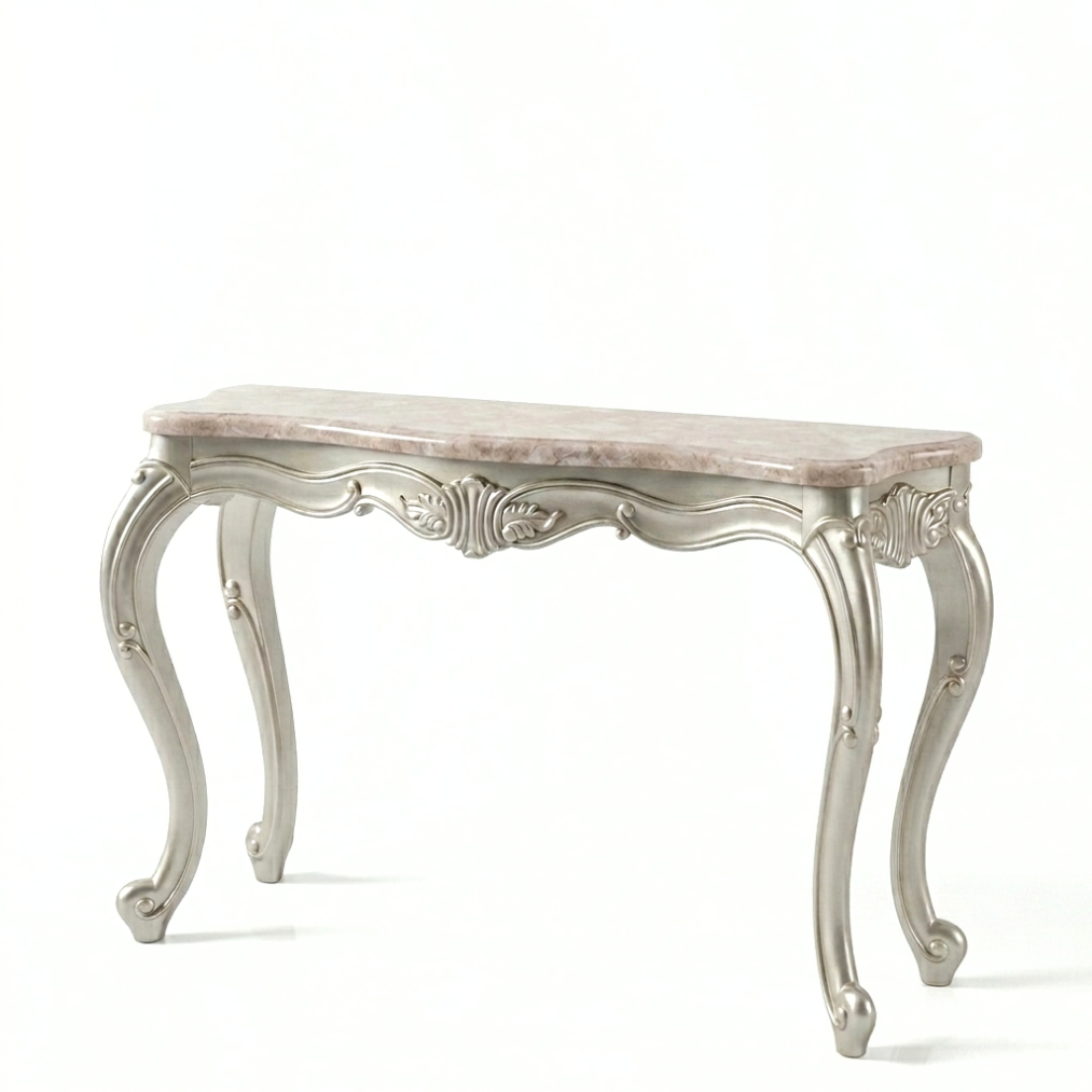 ELENA Marble Console Table with Mirror