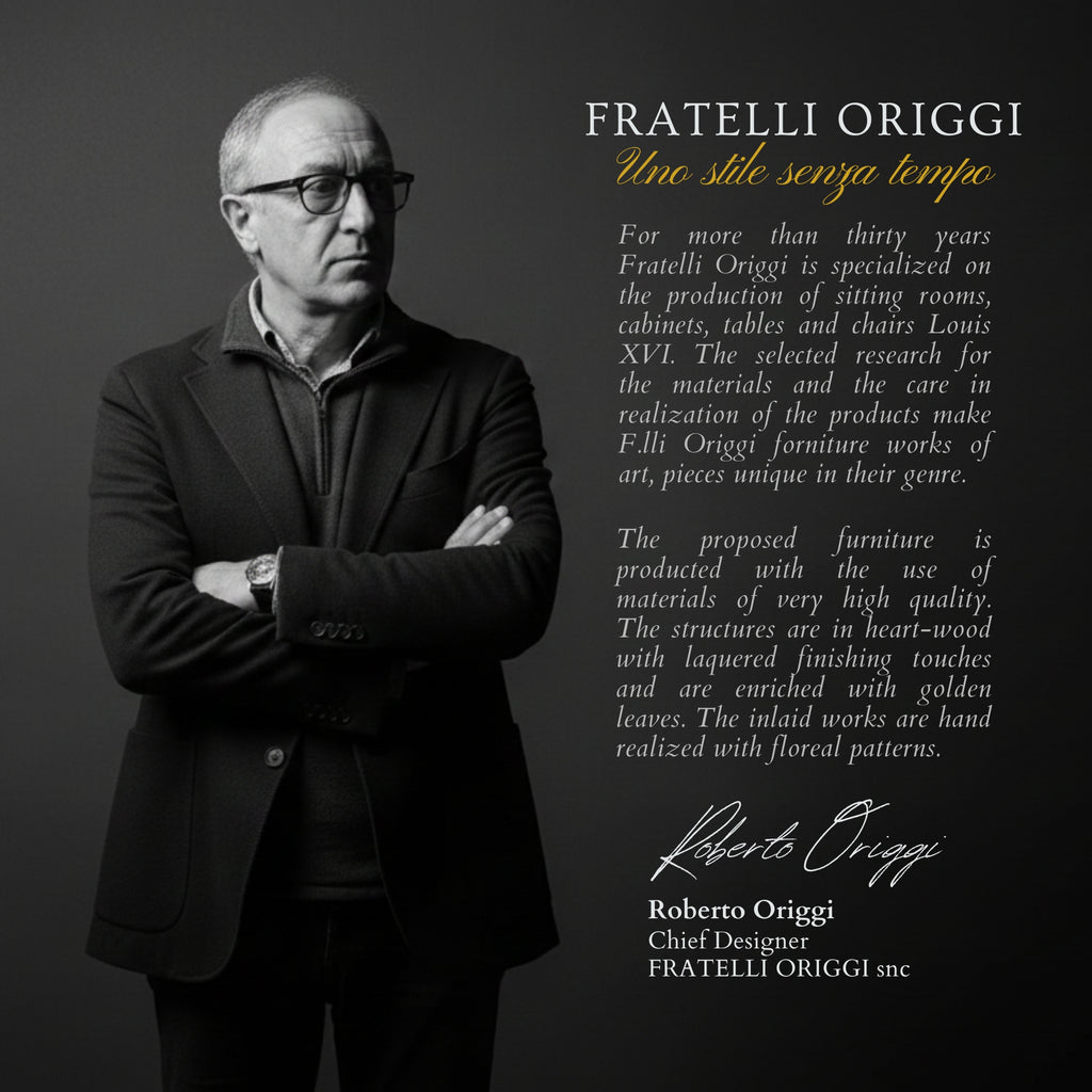 The RAFFINATO Italian Dining Set by Fratelli Origgi