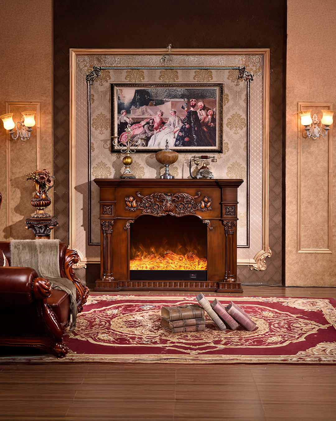 VICTOR English-style Fireplace